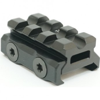 Кронштейн LEAPERS UTG WEAVER на Weaver, 3 слота, длина 40мм, высота 12мм (MT-RSX5S) Кронштейн LEAPERS UTG WEAVER на Weaver, 3 слота, длина 40мм, высота 12мм (MT-RSX5S)